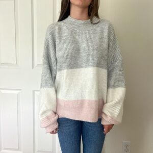 Topshop striped sweater